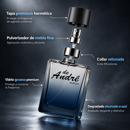 Características del frasco del perfume de hombre inspirado en 212 Men