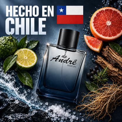 Perfume inspirado en 212 Men hecho en Chile con sus ingredientes