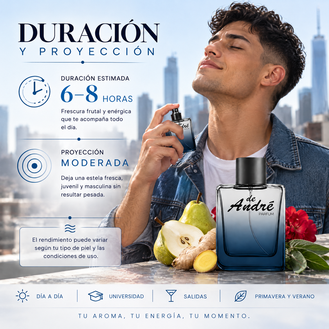 Duración y proyección del perfume de hombre inspirado en 212 Heroes