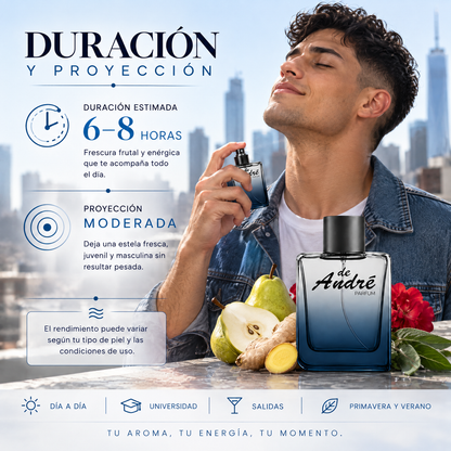Duración y proyección del perfume de hombre inspirado en 212 Heroes