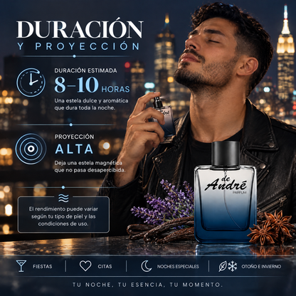 Duración de 8 a 10 horas y proyección alta del perfume de hombre inspirado en 212 VIP Black