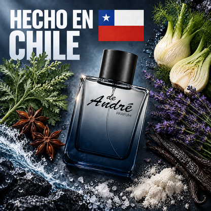 Perfume inspirado en 212 VIP Black hecho en Chile con sus ingredientes