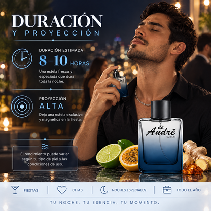 Duración de 8 a 10 horas y proyección alta del perfume de hombre inspirado en 212 VIP Men