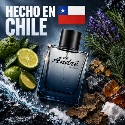 Perfume inspirado en Acqua di Giò Profondo hecho en Chile con sus ingredientes