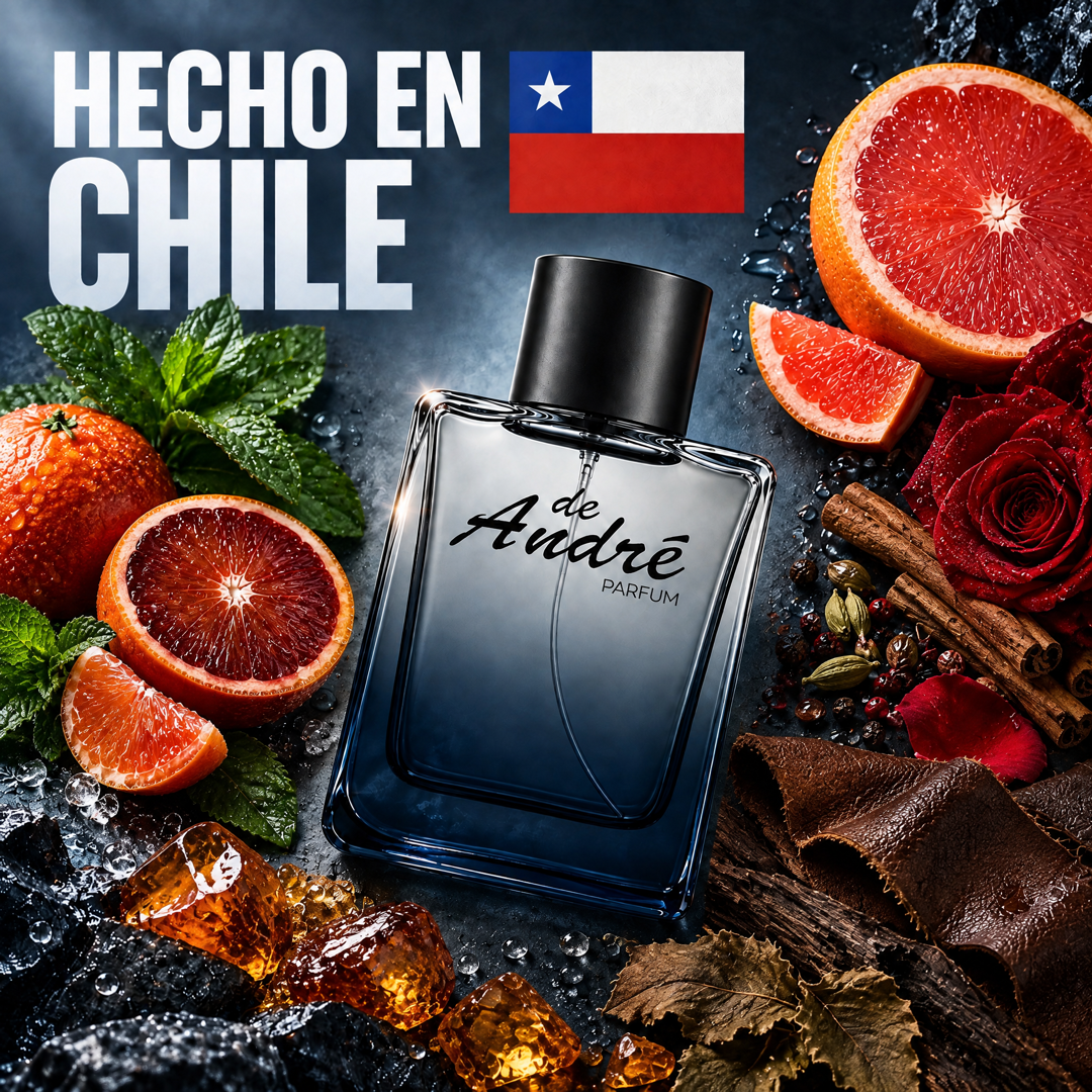 Perfume inspirado en One Million hecho en Chile con sus ingredientes