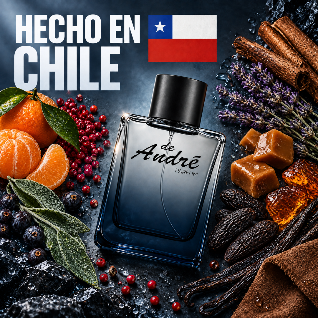 Perfume inspirado en Stronger With You Intensely hecho en Chile con sus ingredientes