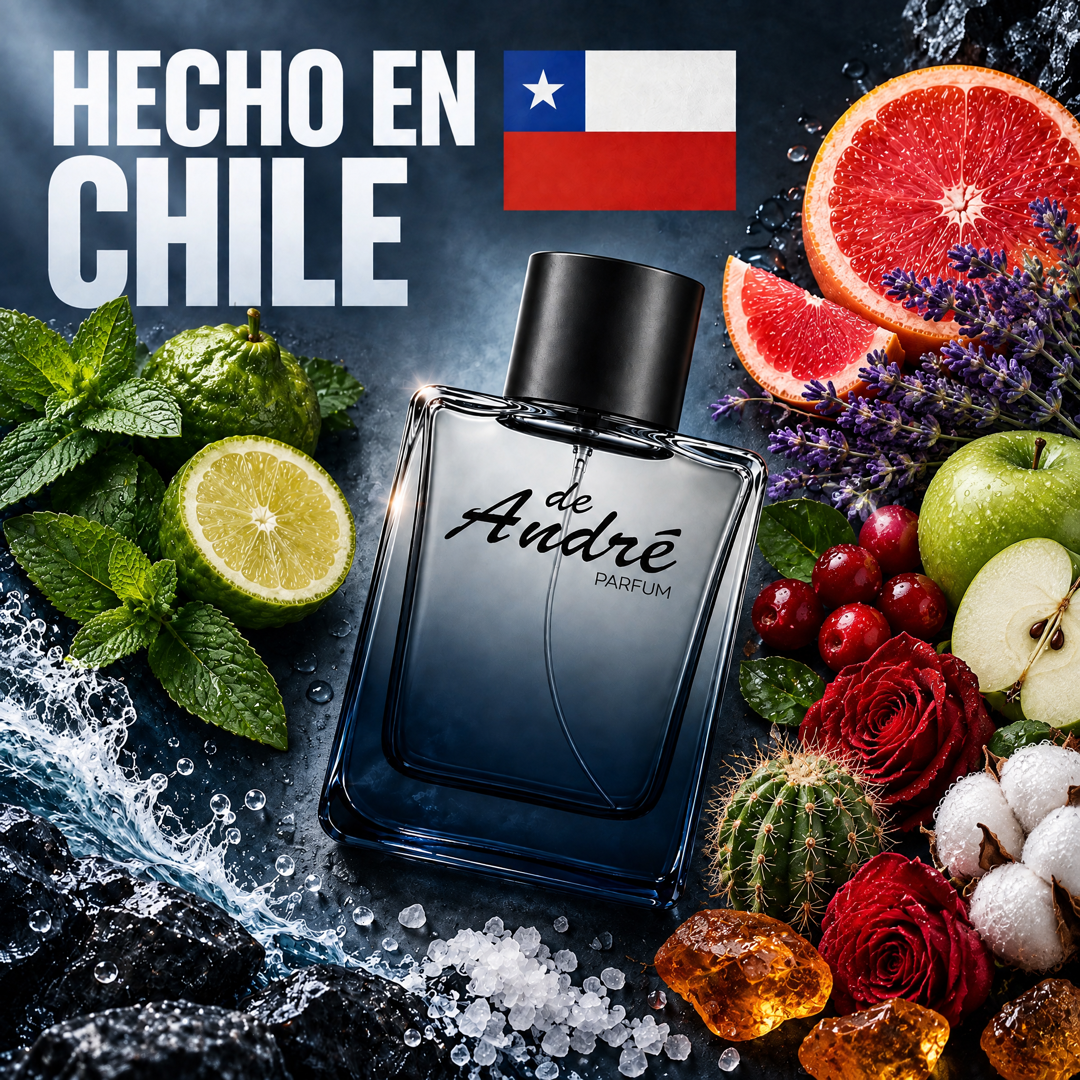 Perfume inspirado en Tommy hecho en Chile con sus ingredientes