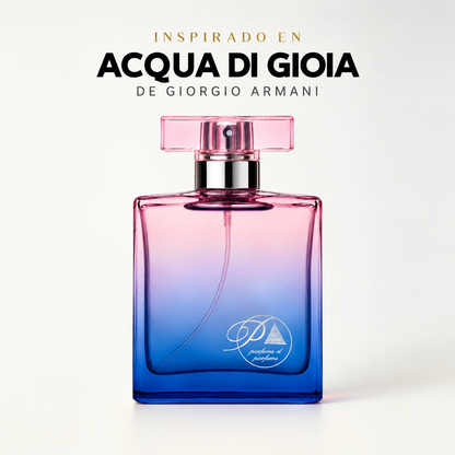 Perfume de mujer inspirado en Acqua di Gioia de Giorgio Armani