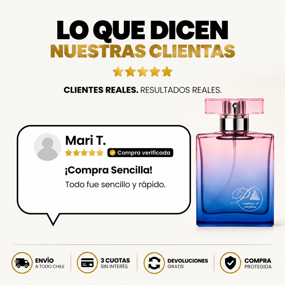 Opinión real de clienta sobre el perfume inspirado en Can Can