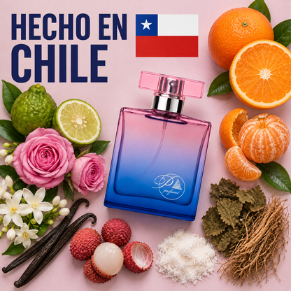 Perfume inspirado en Coco Mademoiselle hecho en Chile con sus ingredientes