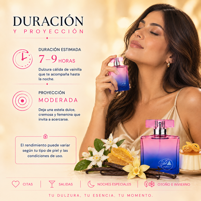 Duración y proyección del perfume de mujer inspirado en Devotion