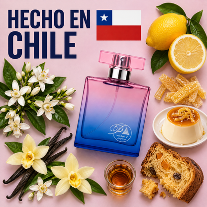 Perfume inspirado en Devotion hecho en Chile con sus ingredientes