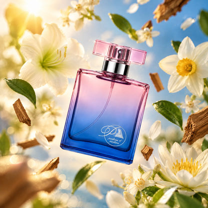 Ingredientes del perfume inspirado en Dolce: neroli, amarilis, narciso, nenúfar y sándalo