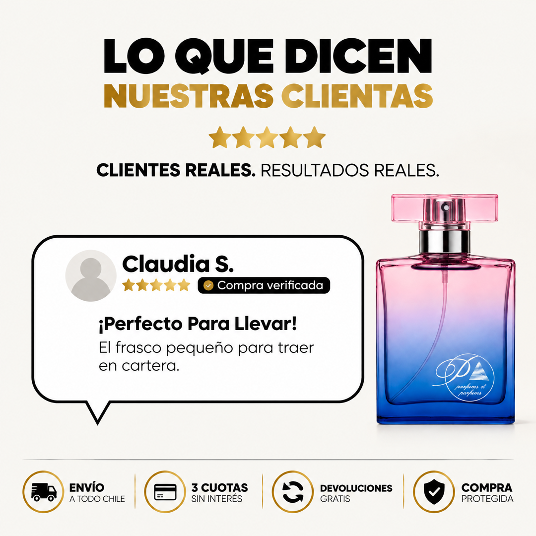 Opinión real de clienta sobre el perfume inspirado en Dolce