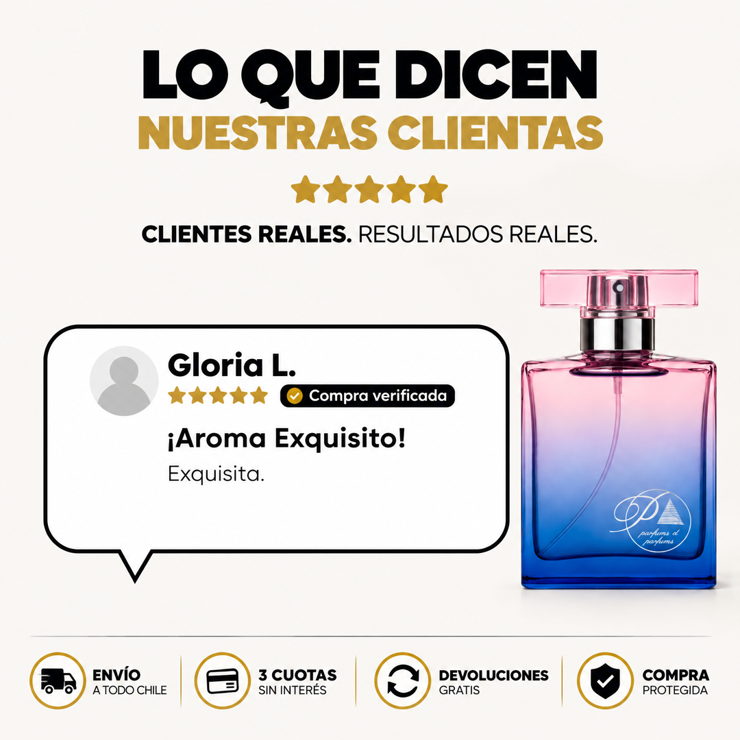 Opinión real de clienta sobre el perfume inspirado en Fame
