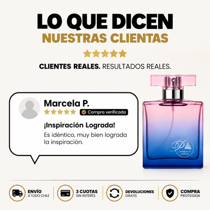 Opinión real de clienta sobre el perfume inspirado en Idôle