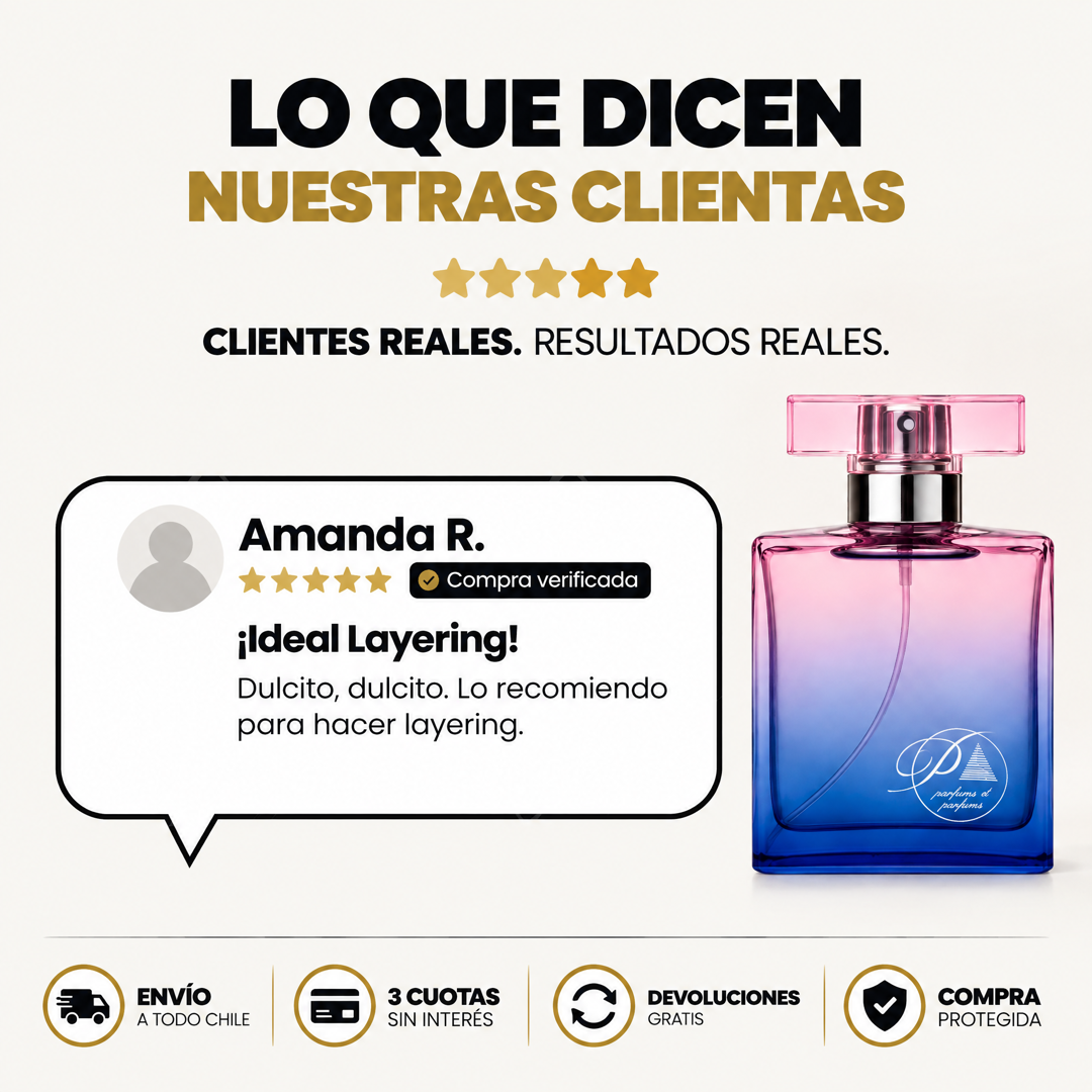 Opinión real de clienta sobre el perfume inspirado en La Vida es Bella
