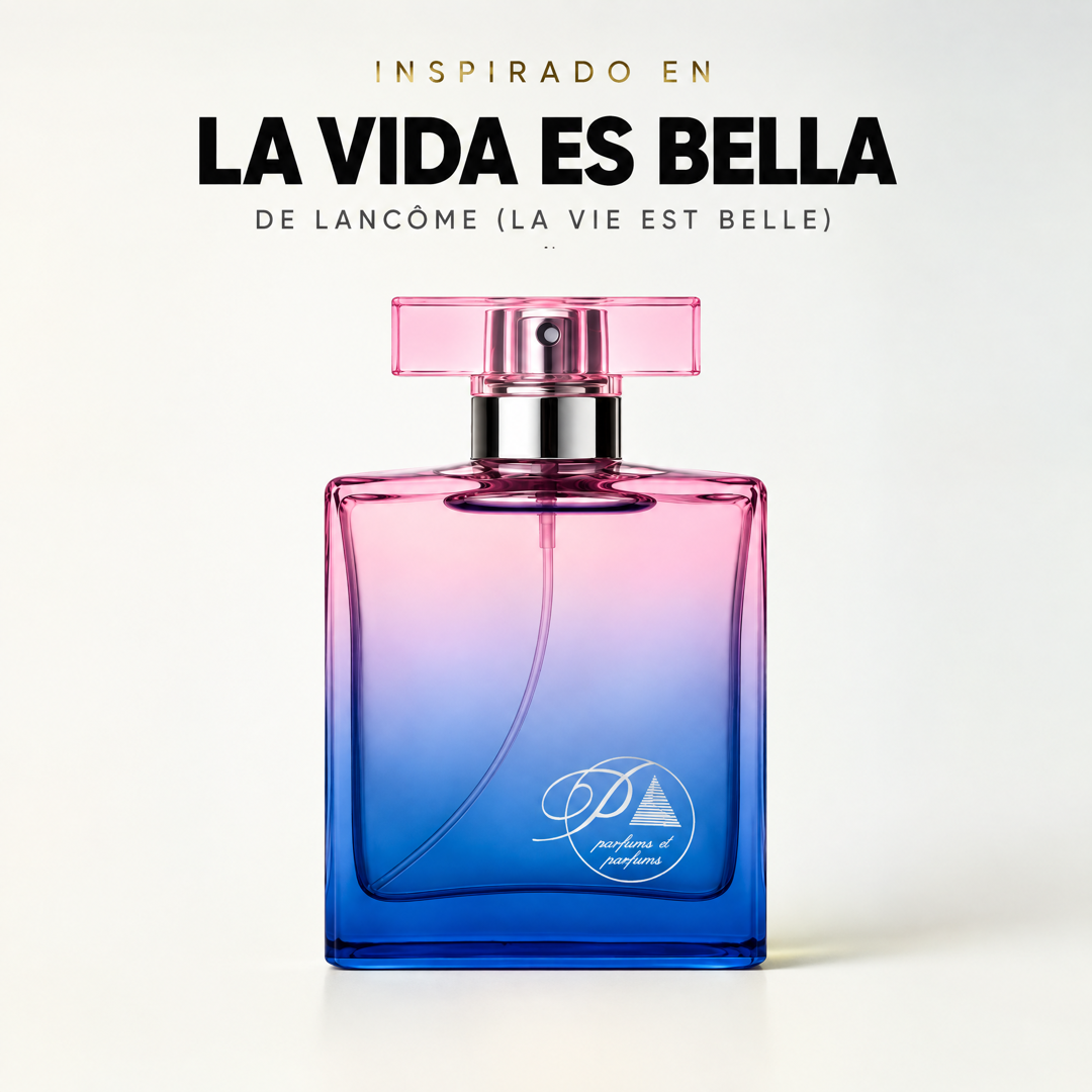 Perfume de mujer inspirado en La Vida es Bella de Lancôme