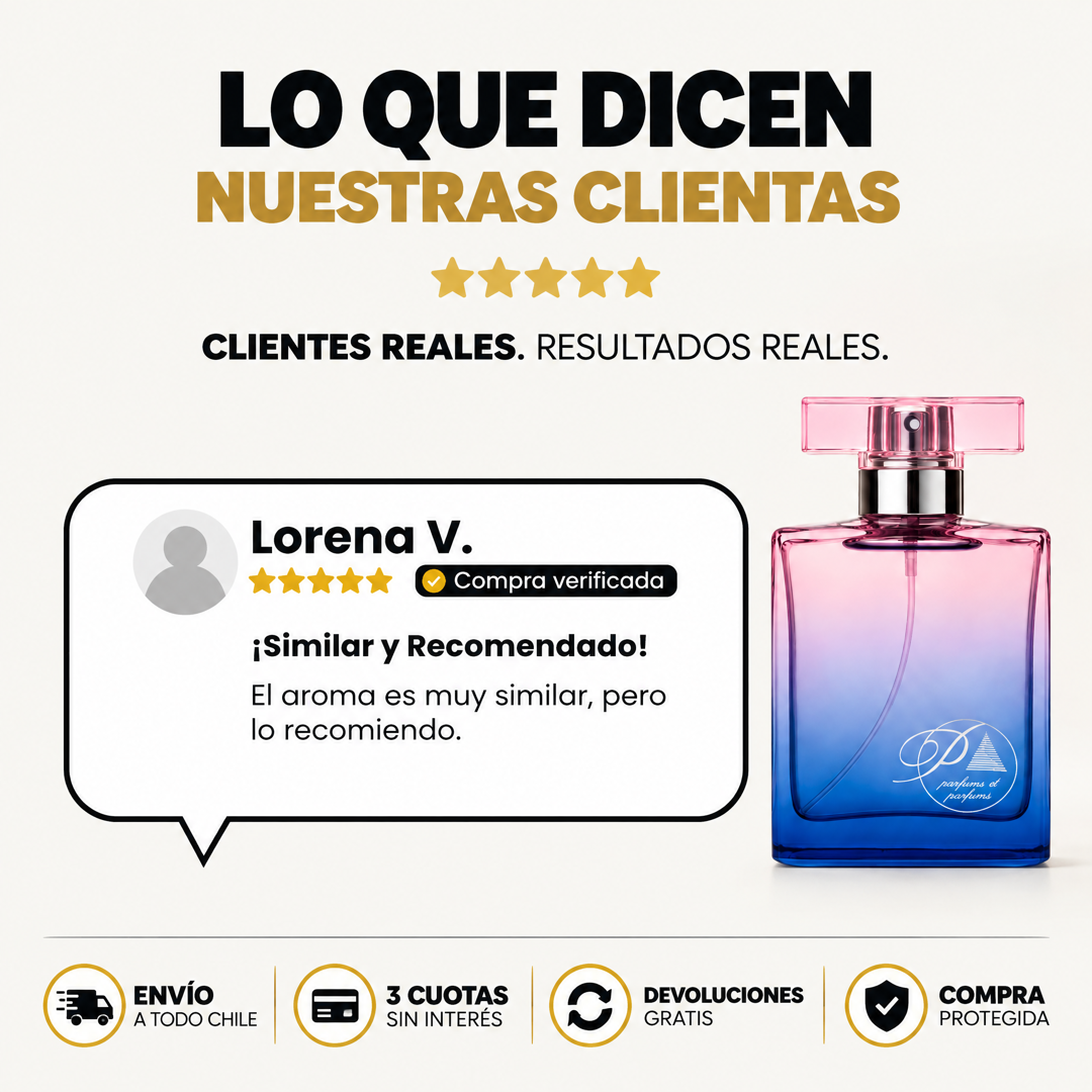 Opinión real de clienta sobre el perfume inspirado en Live Irrésistible