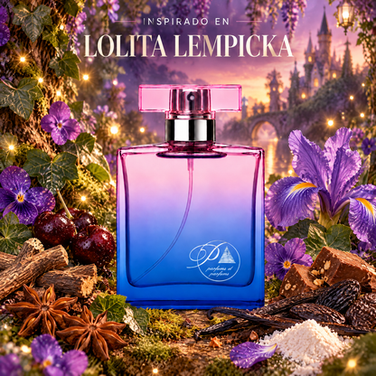Perfume de mujer inspirado en Lolita Lempicka con anís, violeta, regaliz, cereza y vainilla