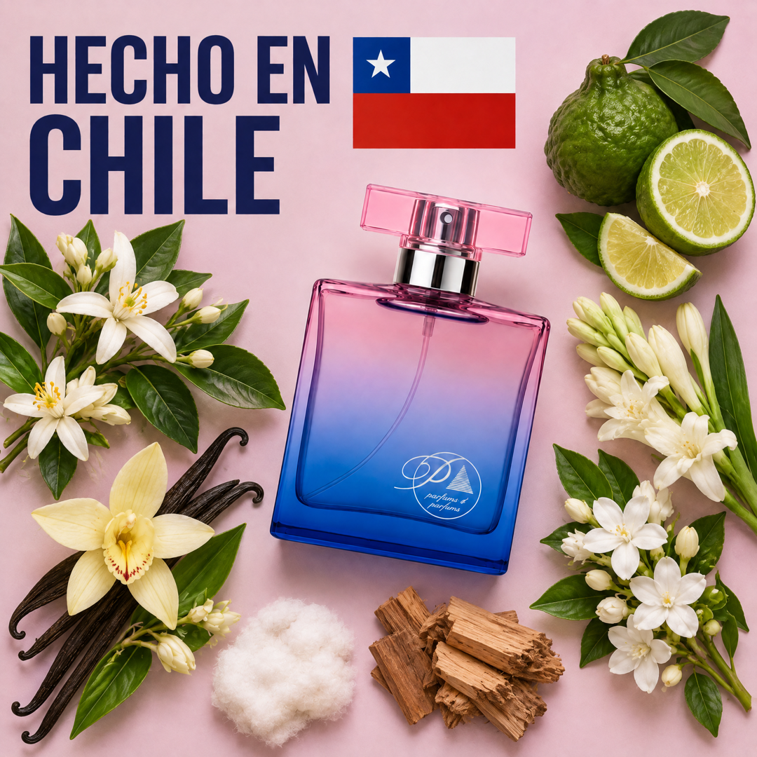 Perfume inspirado en My Way hecho en Chile con sus ingredientes