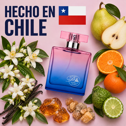 Perfume inspirado en Paradoxe hecho en Chile con sus ingredientes