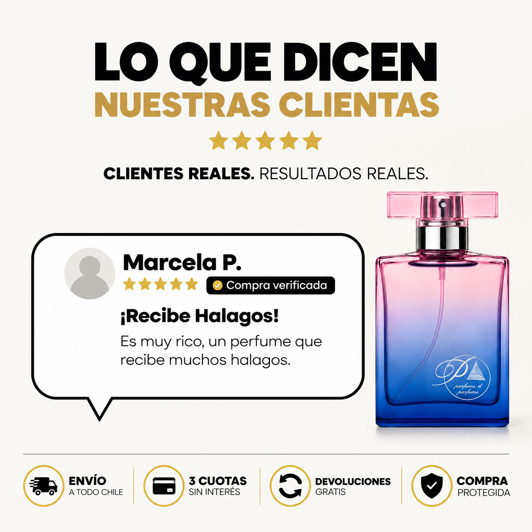 Opinión real de clienta sobre el perfume inspirado en Sì