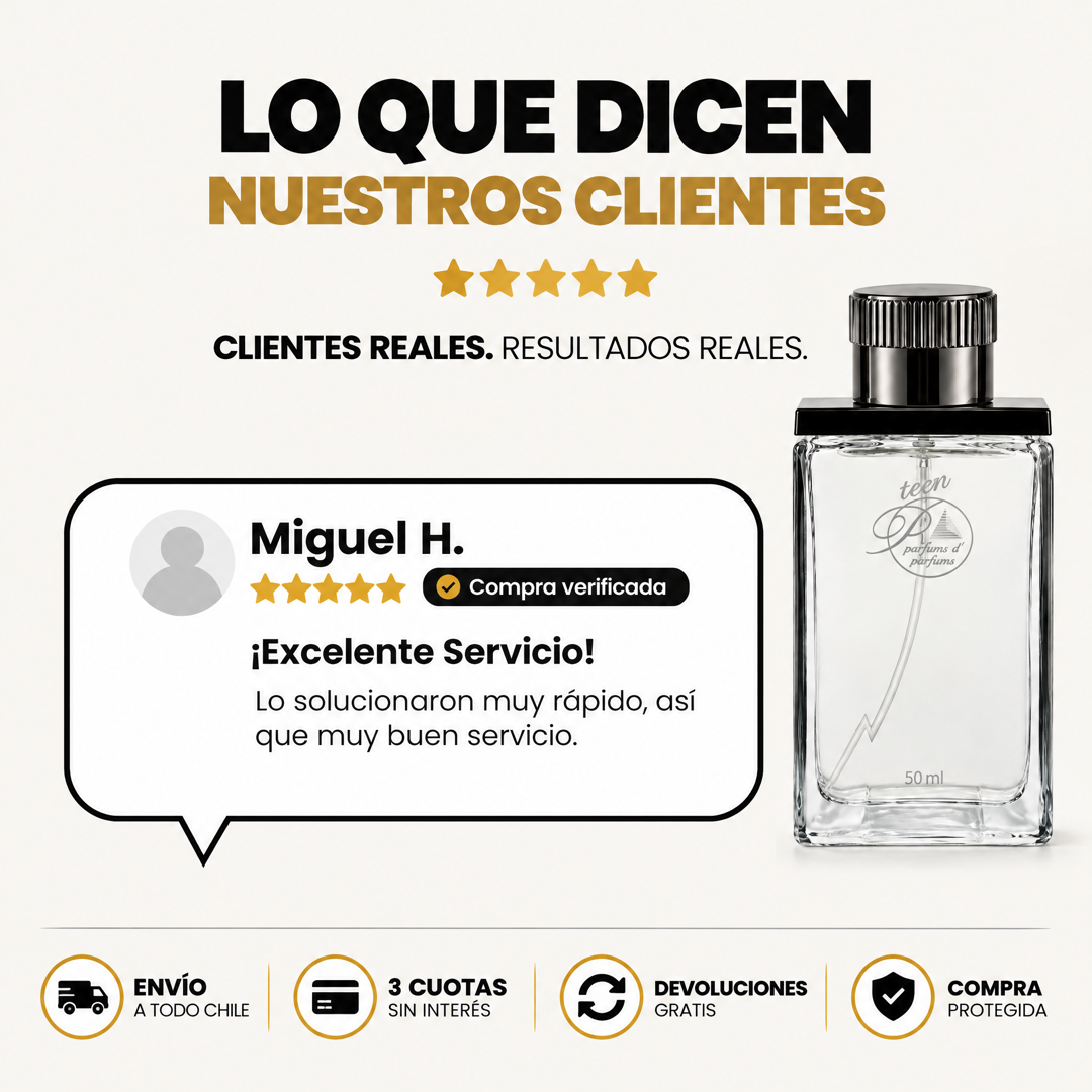 Opinión real de cliente sobre Perfumes Inferno