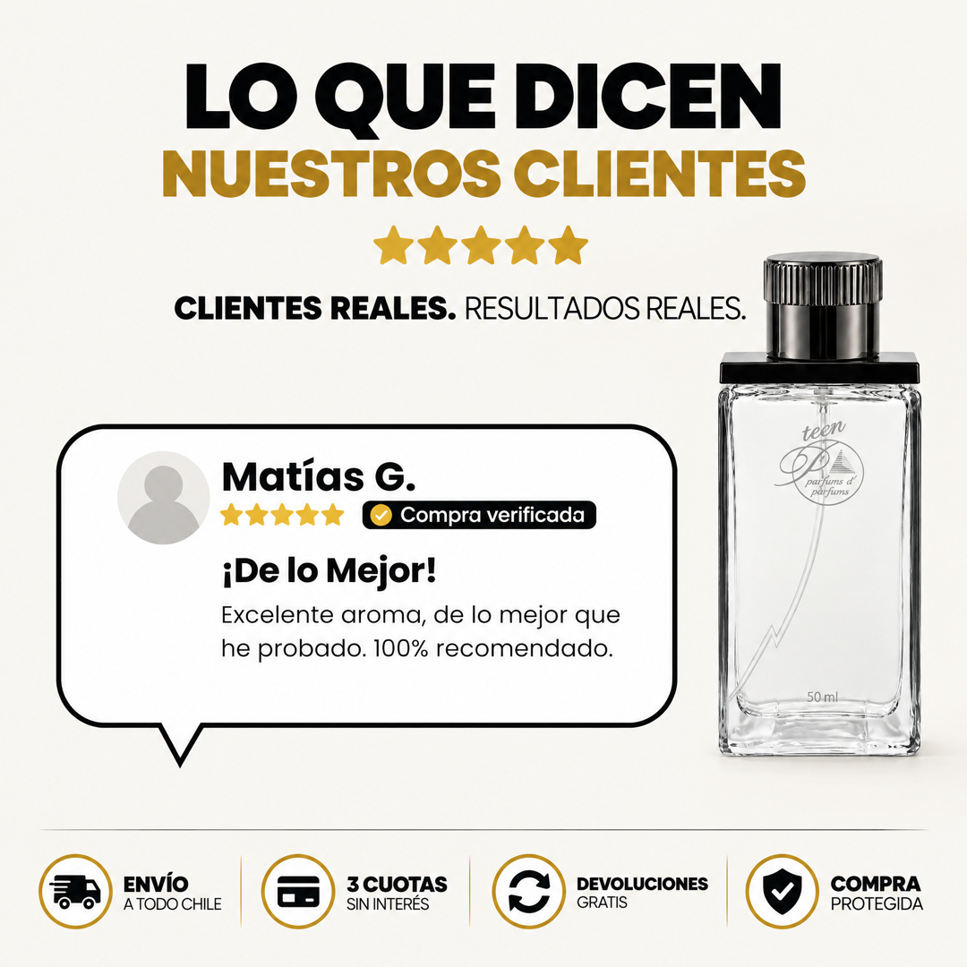 Opinión real de cliente sobre Perfumes Inferno