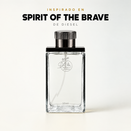 Perfume teen de hombre inspirado en Spirit of the Brave de Diesel, 50 ml