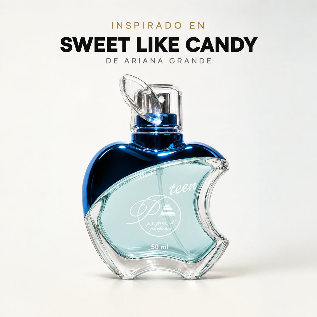 Perfume teen de mujer inspirado en Sweet Like Candy de Ariana Grande, 50 ml