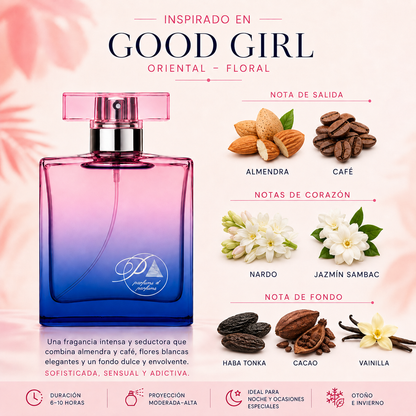 Perfume mujer inspirado en Good Girl CH